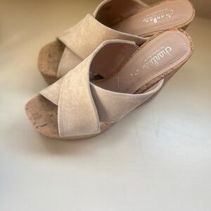 Charles By Charles David Tan Wedge Sandals